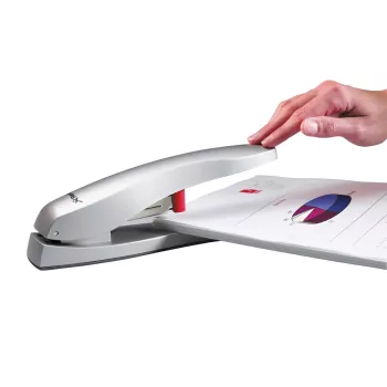 Rexel Odyssey tugev klambripüstol hõbedane, 60 lehte, Hõbedane, 6.5 cm, Ülevalt, Paralleel, 540 g