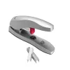 Rexel Odyssey tugev klambripüstol hõbedane, 60 lehte, Hõbedane, 6.5 cm, Ülevalt, Paralleel, 540 g