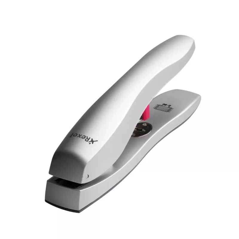 Rexel Odyssey tugev klambripüstol hõbedane, 60 lehte, Hõbedane, 6.5 cm, Ülevalt, Paralleel, 540 g