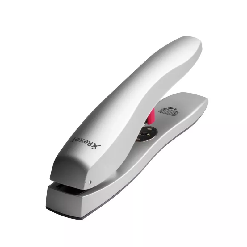 Rexel Odyssey tugev klambripüstol hõbedane, 60 lehte, Hõbedane, 6.5 cm, Ülevalt, Paralleel, 540 g