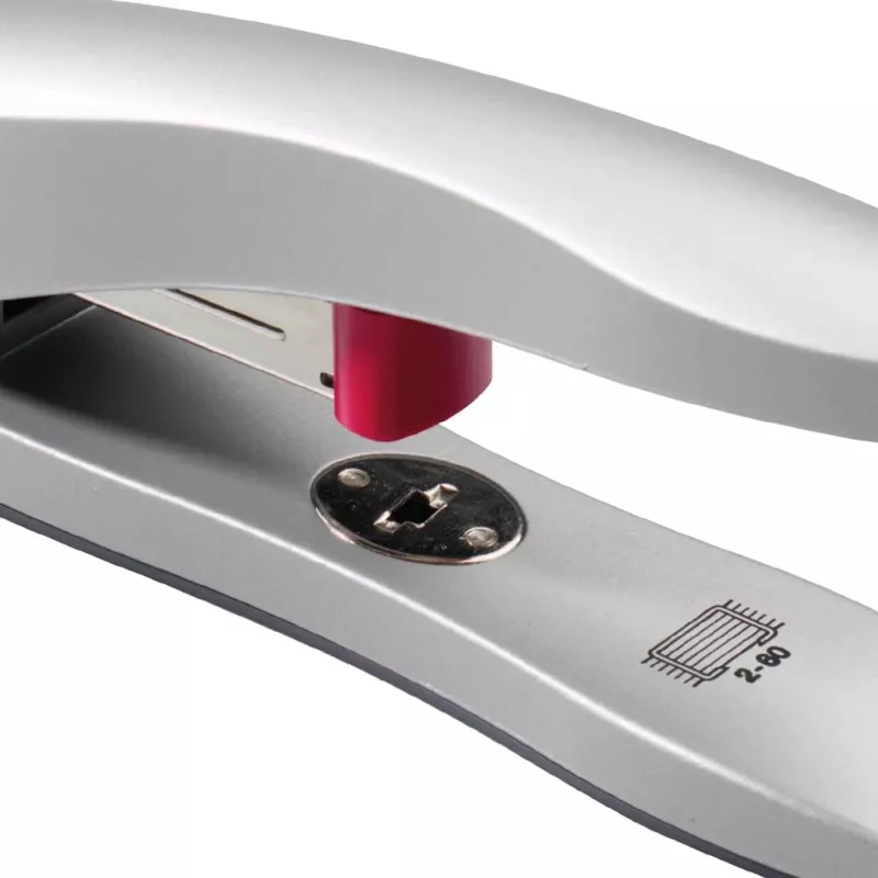 Rexel Odyssey tugev klambripüstol hõbedane, 60 lehte, Hõbedane, 6.5 cm, Ülevalt, Paralleel, 540 g