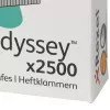 Rexel Odyssey klambrid, pakis 2500 tk, Klambripakk, 2500 klambrit, Teras, Hõbedane, 60 lehte, 130 g