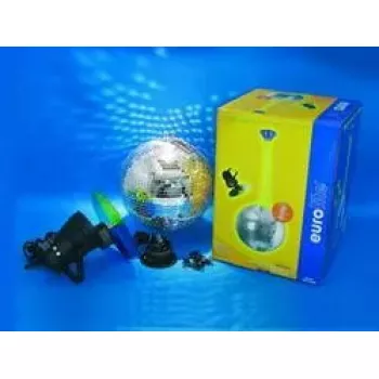 Mirror Ball Set Eurolite 30cm mitmevärviline 30W 230V