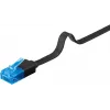 Lame paigakaabel Goobay CAT 6A U/UTP must 7m