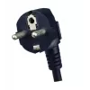 Tecline 19-tolline PDU, 12x IEC13 pesa, alumiiniumkorpus, 1U, 3x 1,5 mm kaabel 2,5 m, RAL 9005 must (808902)