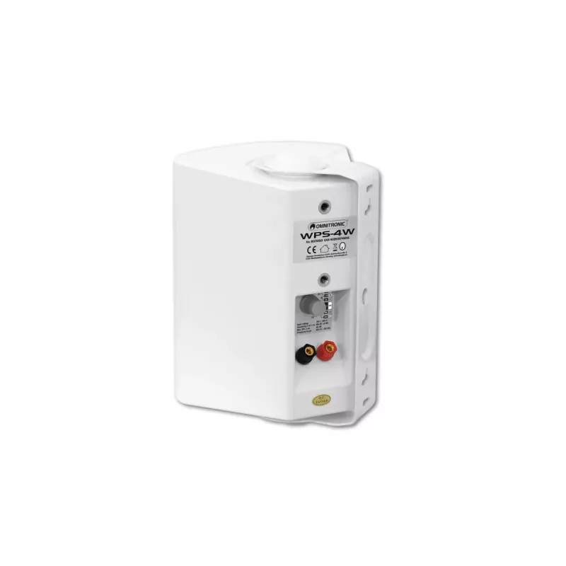 2-suunaline kõlar Omnitronic 80710513 valge juhtmega 20 W