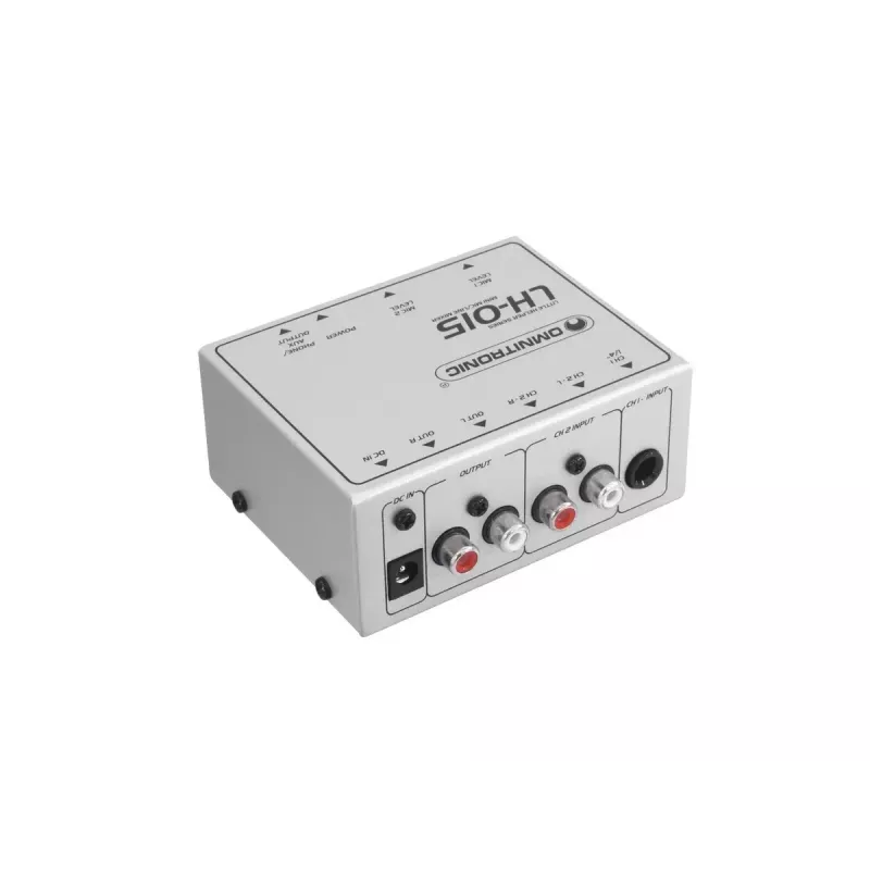 Mixer Omnitronic LH-015 2 kanalit 20 - 20000 Hz Hall