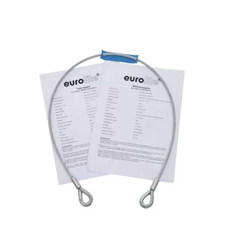 Köis Eurolite 58010369 1 m tsinkteras 400 kg 6 mm