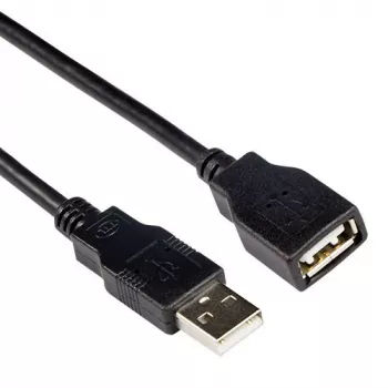USB 2.0 A-pistik - USB A-pesa must 3.00 m ACT SB0036