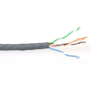 CAT5E U/UTP PVC täiskaabel ACT ES100H 100 m hall