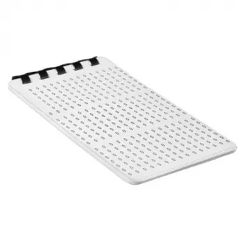 ACT isekleepuv juhtmemärgis A~Z,/,+,-,0~15, valge, 33 mm, 1 tk, 5,6 mm