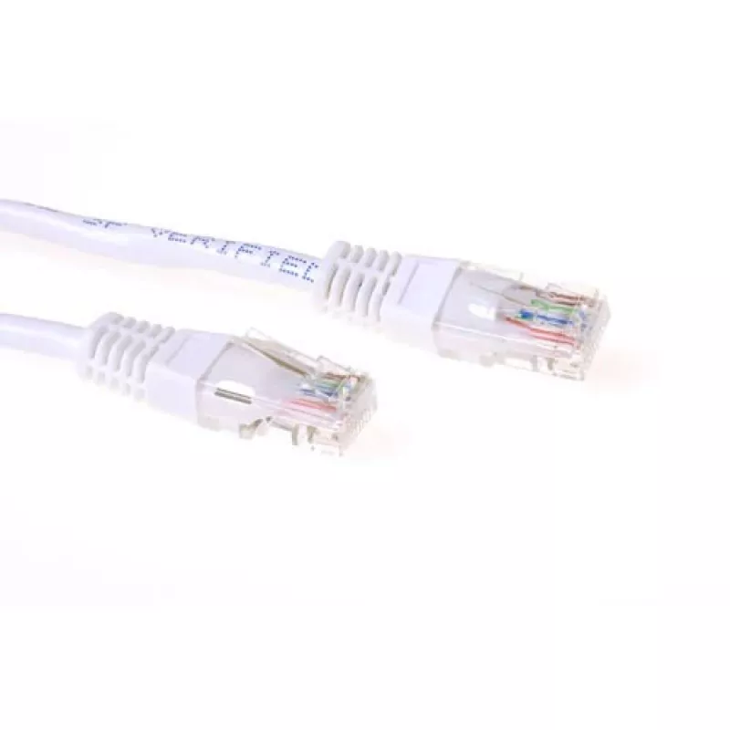 ACT valge 7 m U/UTP CAT6A patchkaabel RJ45-pistikutega