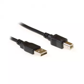 Ewent EC2402 USB-kaabel USB 2.0 1,8 m USB A USB B Must