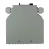 ACT DIN-rööpale paigaldatav kiudoptiline terminalkarp tühi, 12 porti, kiud, elevandiluu, 130 mm, 130 mm, 45,3 mm, Karp