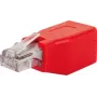 Connector RJ-45 Schwaiger CKR01 531 punane