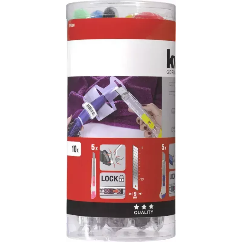 Utility Nuga KWB 026890 Katkestatava teraga 1,8 cm Laius 16 tk