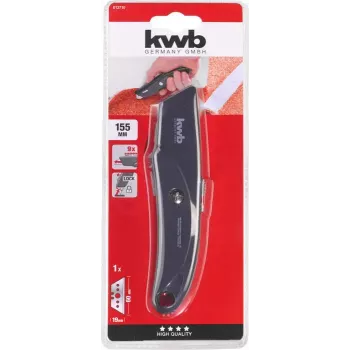 Utility knife KWB 013710 155 mm pikkus 6 cm tera