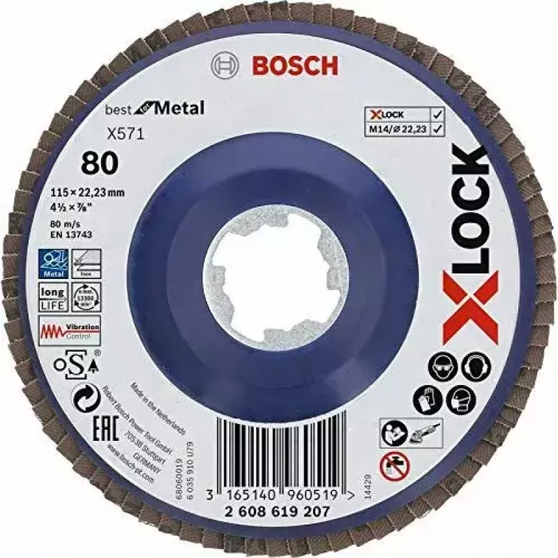 Lihvketas Bosch 115 mm, tera 80, mudel 2608619207