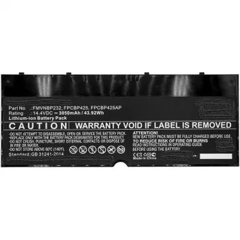 Aku CoreParts MBXFU-BA0027 Fujitsu LifeBook T904 T904U T935 U745 jaoks