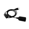 Toitekaabel Eurolite 51100666 Must 1.7 m H05VV-F 230 V