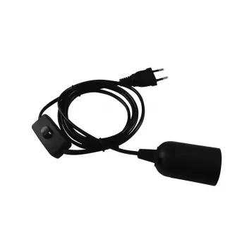 Toitekaabel Eurolite 51100666 Must 1.7 m H05VV-F 230 V