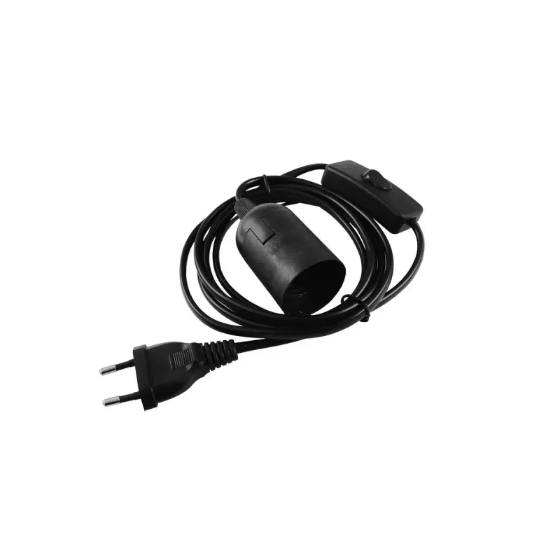 Toitekaabel Eurolite 51100666 Must 1.7 m H05VV-F 230 V