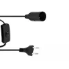 Toitekaabel Eurolite 51100666 Must 1.7 m H05VV-F 230 V