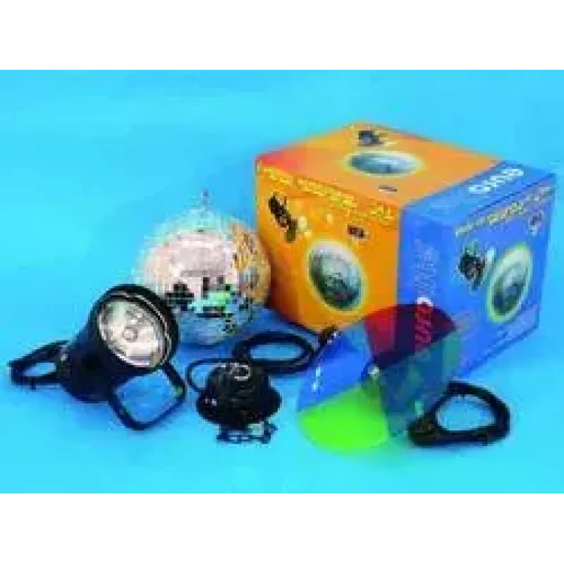 Peegelkerakomplekt 20cm Eurolite Multivärviline 30W 230V