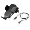 Hama FC10 Motion nutitelefoni autolaadija, must, metallik