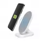 Hama QI-FC10S-Fab Smartphone Valge USB juhtmevaba laadimine Kiirlaadimine Siseruumidesse