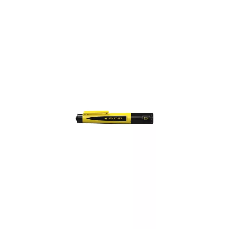 Pliiats-tüüpi taskulamp Ledlenser EX4 must kollane IPX8 50 lm 35 m