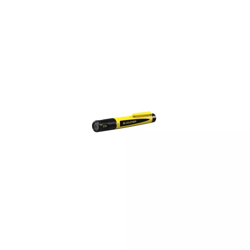Pliiats-tüüpi taskulamp Ledlenser EX4 must kollane IPX8 50 lm 35 m
