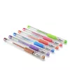 Hama Pastel korgiga geelpliiats Sinine, Pruun, Roheline, Oranž, Roosa, Lilla 6 tk