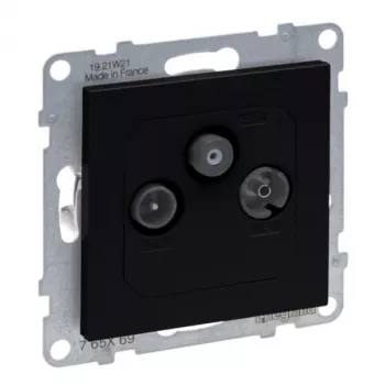 Legrand 765369 pistikupesa TV + SAT Must