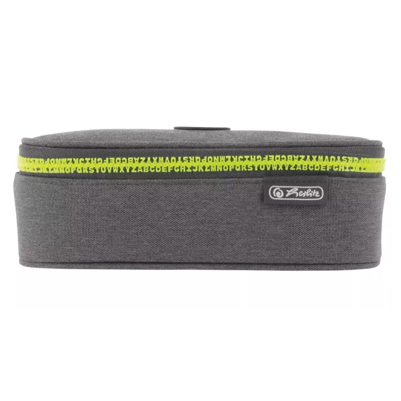 Pinal Herlitz beatBox ABC polüester hall kollane 225x120x70 mm
