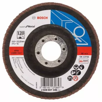 Lihvketas Bosch X551 Expert for Metal — süsinikterasele, malmile, värvilisele metallile, 1 tk