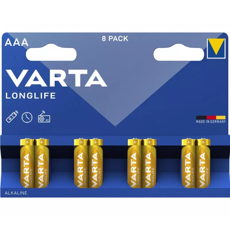 Ühekordne patarei Varta 04103 AAA Leelispatarei 44,5 mm 11,3 g