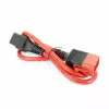 ACT Powercord C19 IEC Lock - C20 IEC Lock Dual Locking punane 1 m, PC3633