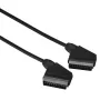 Hama 00205081 SCART-kaabel 1,5 m SCART (21-kontaktiline) Must