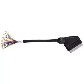 Hama 00205081 SCART-kaabel 1,5 m SCART (21-kontaktiline) Must