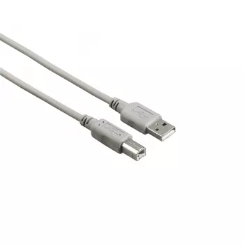 Hama 00200902 USB-kaabel USB 2.0 5 m USB A USB B Hall