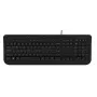 Incase Designed by Microsoft Wired 600 klaviatuur Universaalne USB QWERTY Saksa Must