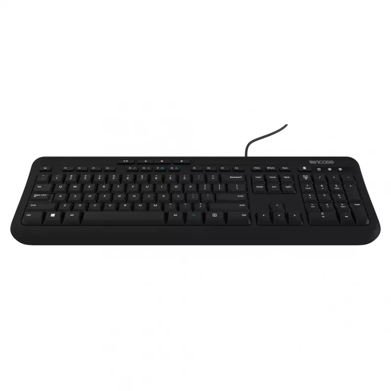 Incase Designed by Microsoft Wired 600 klaviatuur Universaalne USB QWERTY Saksa Must