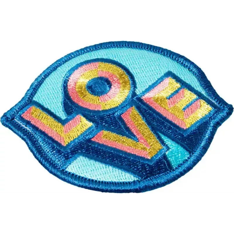 Märk LAUT MAGMOJI Aqua/kollane riidest pehme märk, 1 tk
