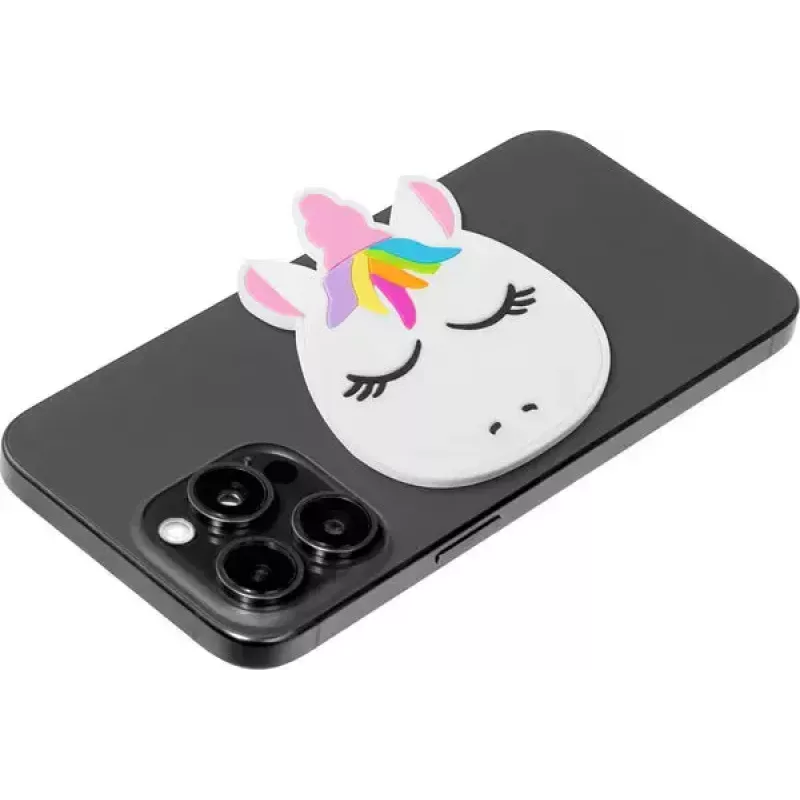 Märk LAUT MAGMOJI — PVC valge dekoratiivmärk, ühildub MagSafe'iga