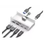 Equip 128967 liidesejaotur USB 3.2 Gen 1 (3.1 Gen 1) Type-A 5000 Mbit/s Alumiinium