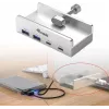 Equip 128967 liidesejaotur USB 3.2 Gen 1 (3.1 Gen 1) Type-A 5000 Mbit/s Alumiinium
