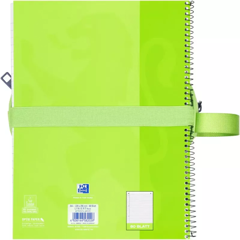 Pehme pliiatsikarp Oxford 400183525 Roheline 220x70x90 mm