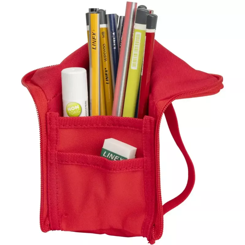 Pehme pliiatsikarp Oxford 400183527 Punane 220x70x90 mm
