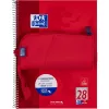 Pehme pliiatsikarp Oxford 400183527 Punane 220x70x90 mm